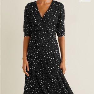 Polka Dot Wrap Dress